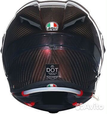 Интегральный мото шлем AGV Pista GP RR Red Carbon