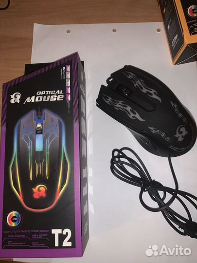 Игровая мышь optical mouse