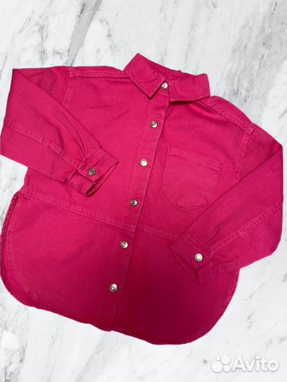 Рубашка zara для девочки 164