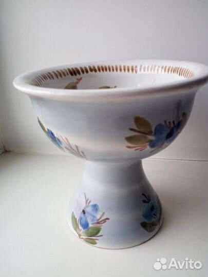 Заварочный чайник, ваза СССР, тарелка Франция