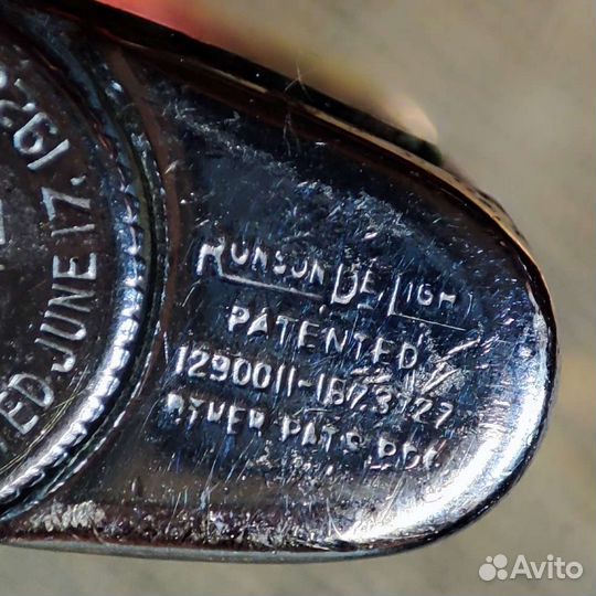 Зажигалка бензиновая.Ronson De-Light