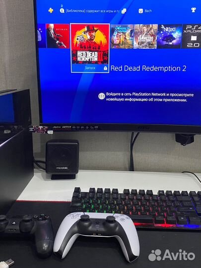 Ps4 1tb прошитая