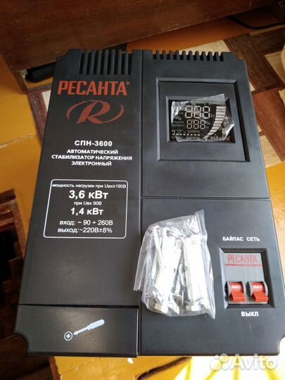 Стабилизатор Ресанта-спн3600