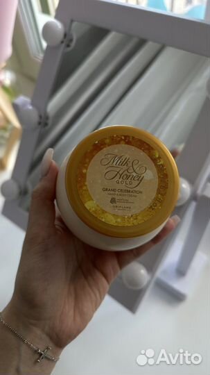 Крем для тела oriflame milk & honey gold