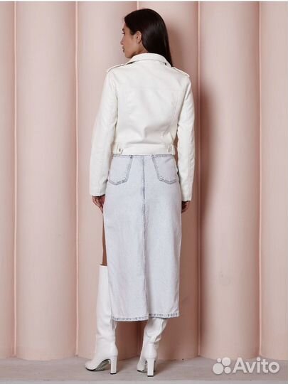 Косуха кожаная женская