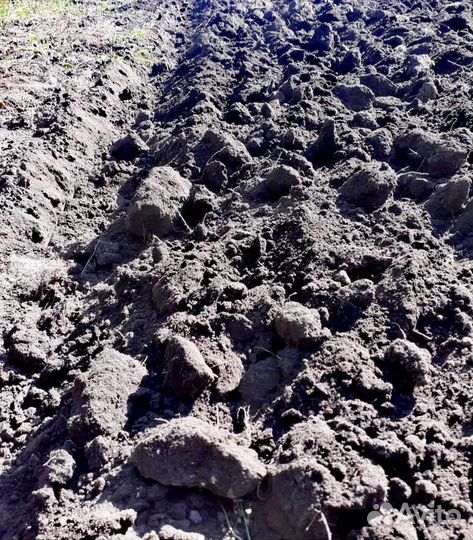 Вспашка земли мотоблоком (плуг, активная фреза)