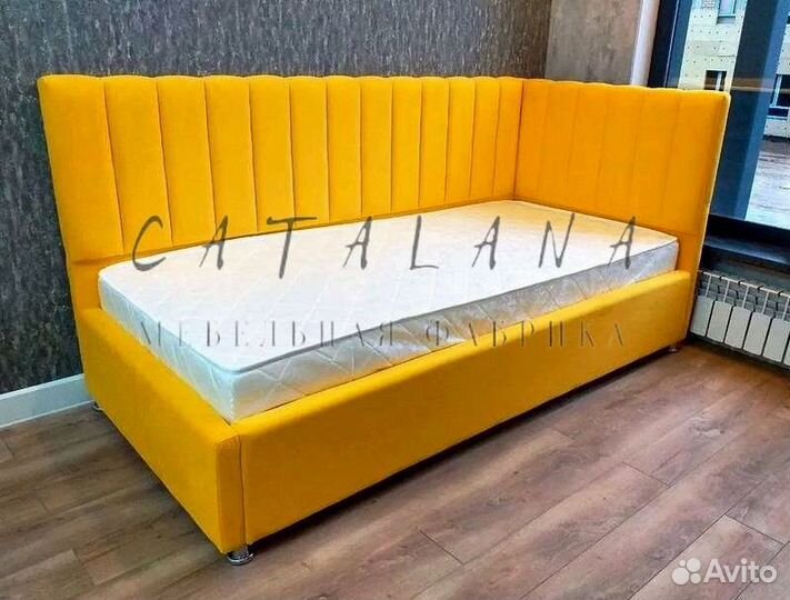 Детская кровать с мягкими бортиками