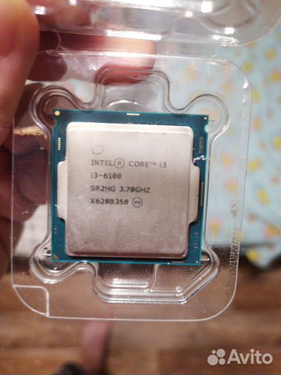 Процессор intel core i3 6100
