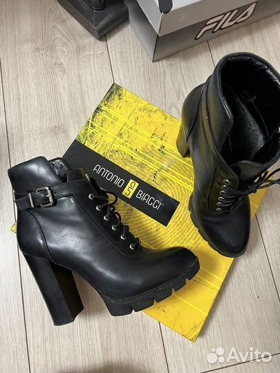 Ботильоны натуральная кожа