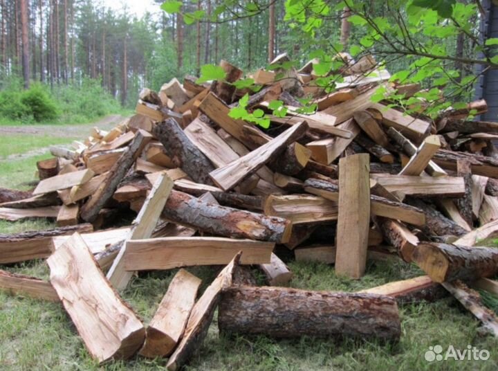 Дрова дубовые колотые