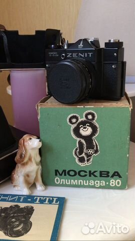 Zenit TTL фотоаппарат в коробке Олимпиада 80