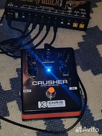 Гитарная педаль Crusher Chris Custom