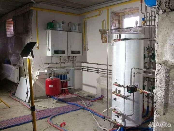 Монтаж систем отопления