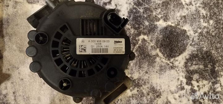 Генератор Mercedes GLS/GLE W166 OM642 250A