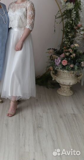 Свадебное платье + клатч