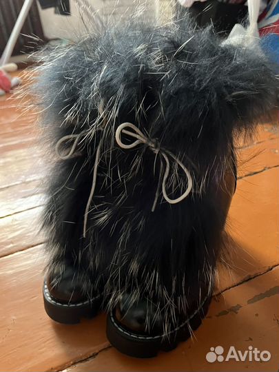 Ботильоны натуральная кожа 40(ручной работы)