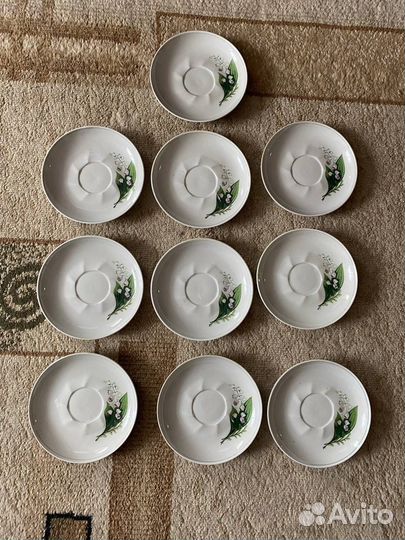 10 Блюдечек