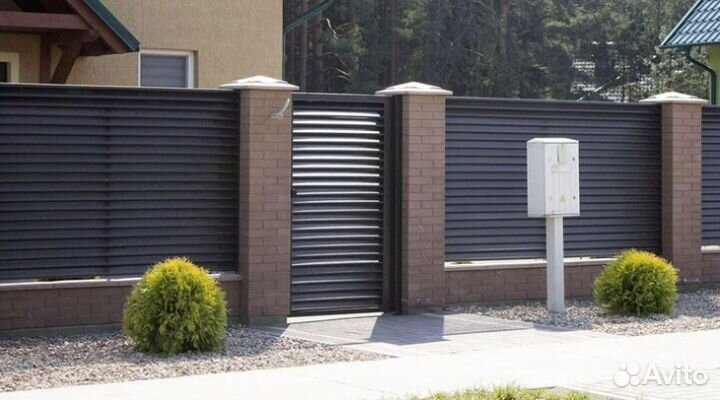 Заборы под ключ