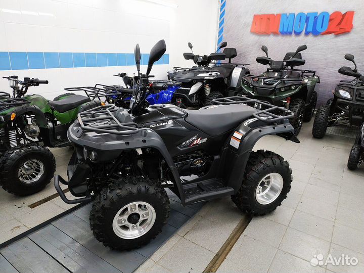 Квадроцикл Linhai Yamaha M 200 черный