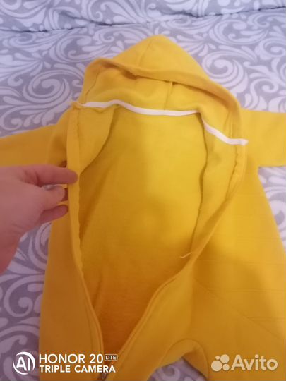 Комбинезон на флисе 74