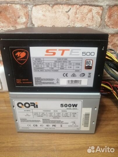 Блок питания 500w, 400w