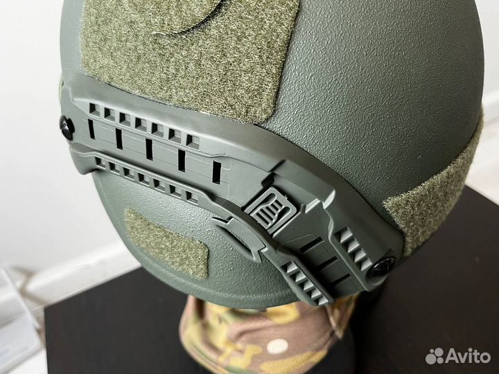 Тактический шлем mich бр1 с ушами