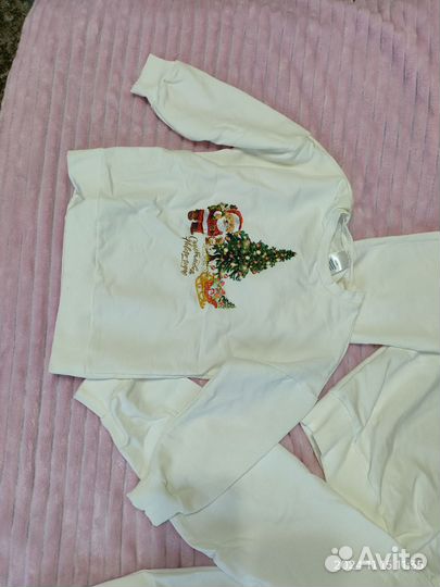 Свитшот, свитер новогодний, фэмили лук