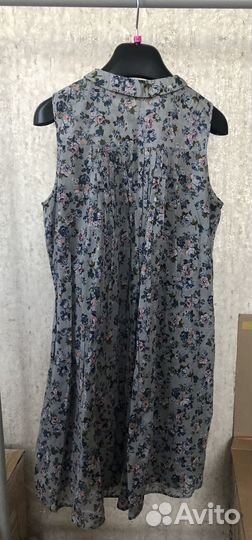 Zara basic платье хлопковое 42-44