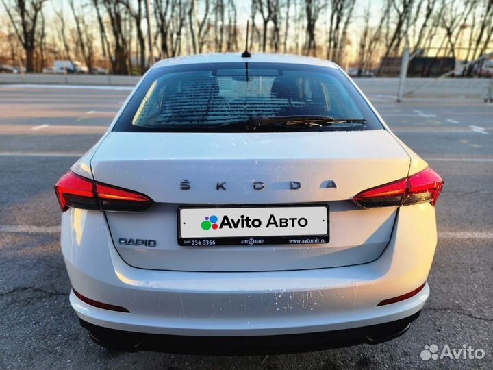Skoda Rapid 1.6 AT, 2020, 72 868 км