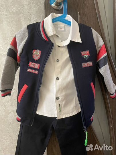 Костюм тройка на мальчика, 98 р