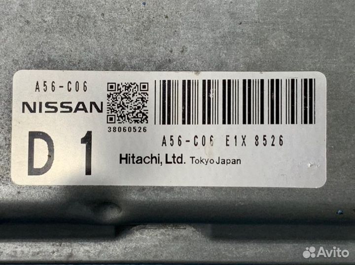 Эбу двигателя Nissan Teana J32