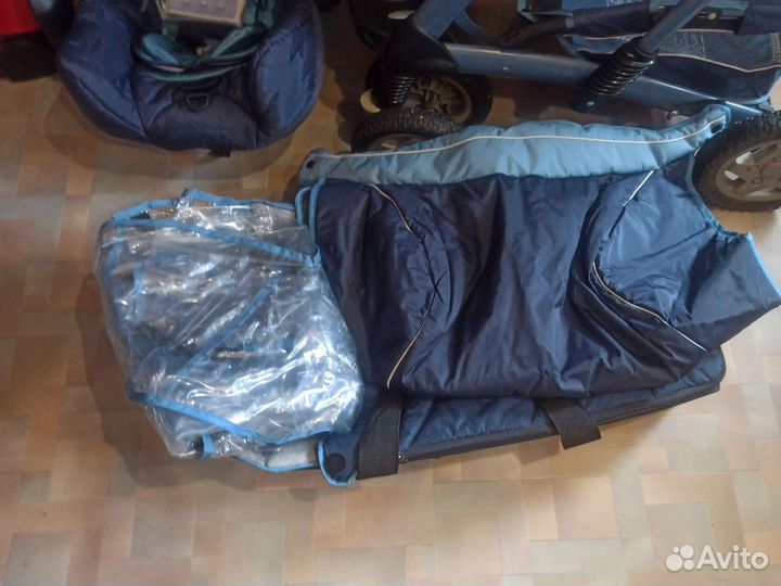 Коляска детская с автокреслом