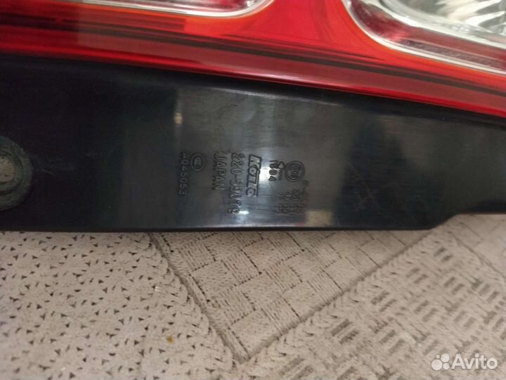 Фонарь задний левый Suzuki grand Vitara