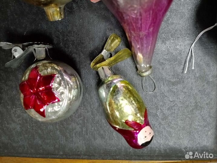 Елочные игрушки СССР