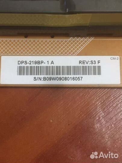 DPS-219BP-1 REV:S3 F от Sharp LC-42DH77RU
