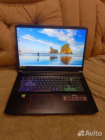 Игровой ноутбук acer 17