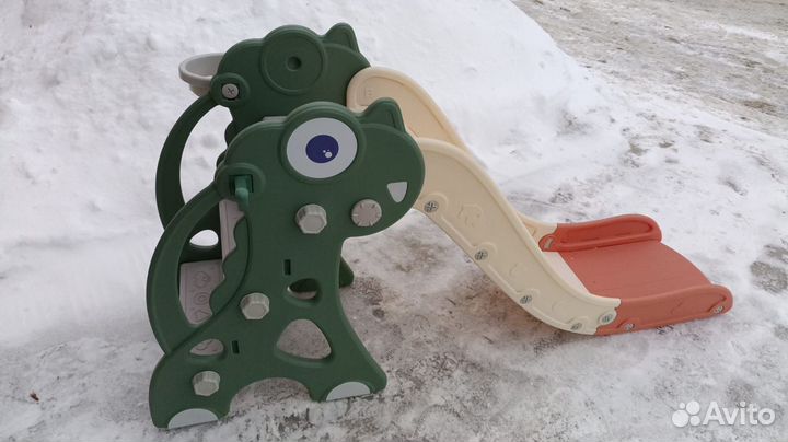 Детская горка пластиковая