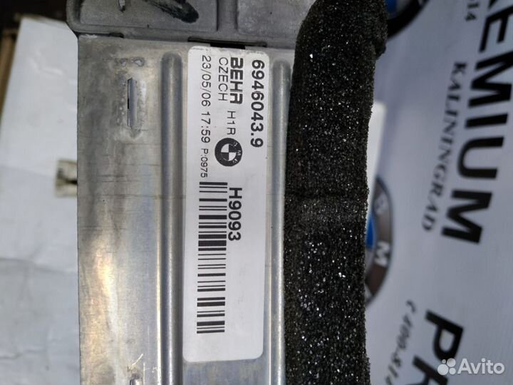 BMW 5 E60 радиатор кондиционера