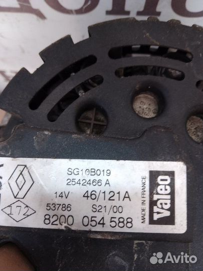 Генератор Renault Scenic 1.9D