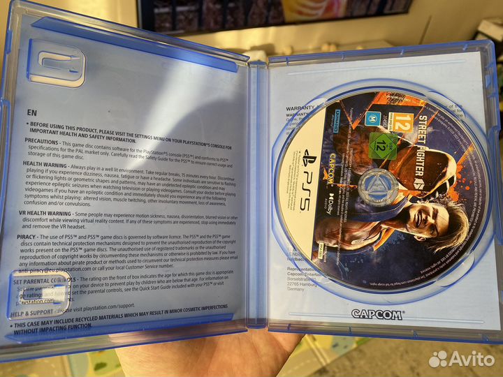Street fighter 6 ps5 диск