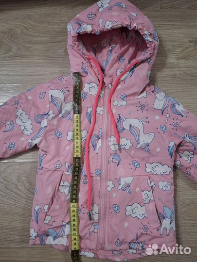 Куртка демисезонная для девочки 92