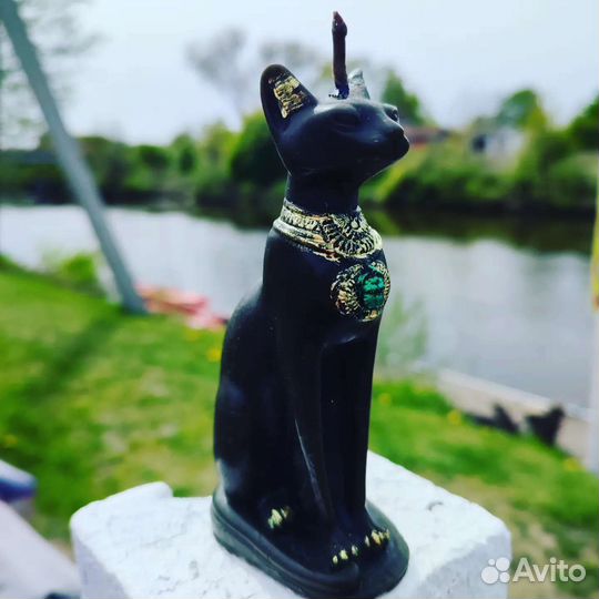 Свеча кошка Бастет