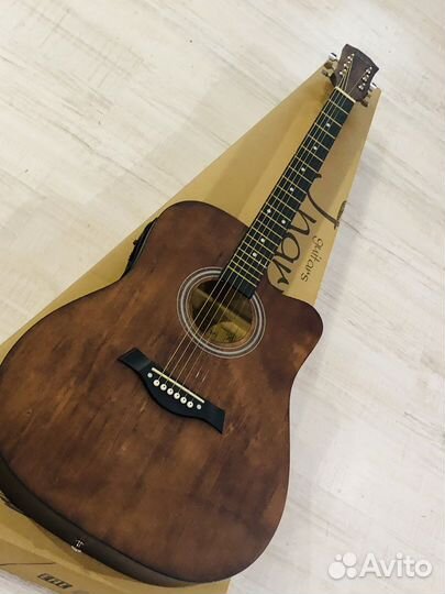 Гитара акустическая с подключением