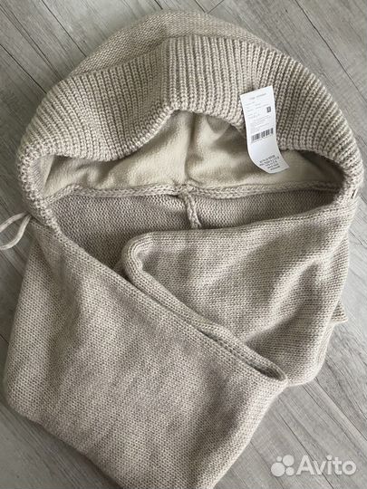 Капор снуд женский вязаный