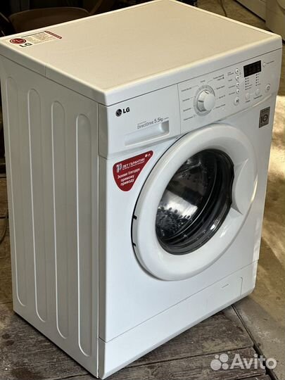 Стиральная машина lg direct drive 5,5 кг