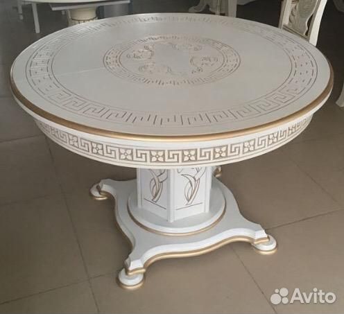 Стол Версаче круг