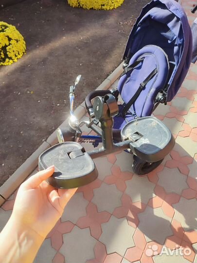 Детский велосипед с ручкой бу