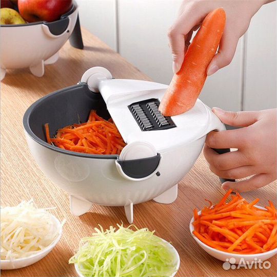 Терка многофункциональная с емкостью