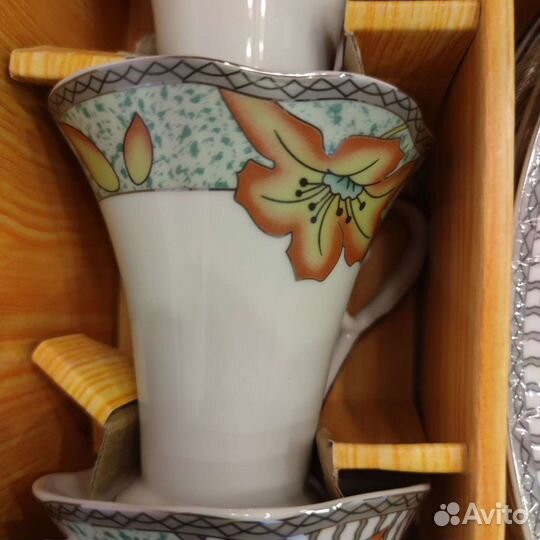 Чайный набор посуды новый