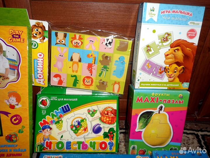 Развивающие наборы и игры для малышей